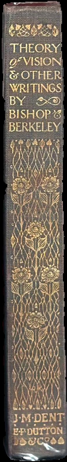 A new theory of vision and other select philosophical writings live spine