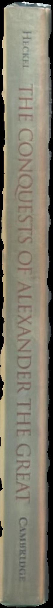 The conquests of Alexander the Great live spine