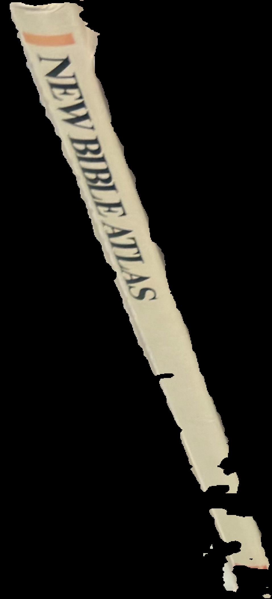 New Bible atlas / J. J. Bimson [and four other editors] live spine