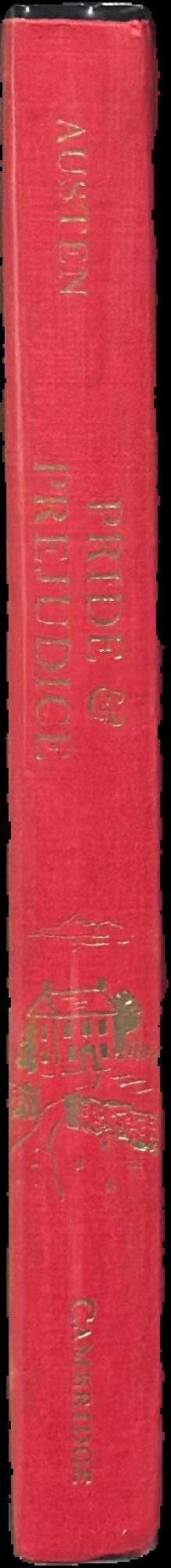 Pride and prejudice live spine
