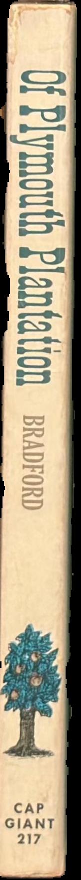 Of Plymouth Plantation live spine