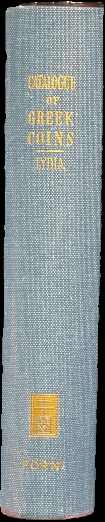 Catalogue of the Greek coins of Lydia live spine