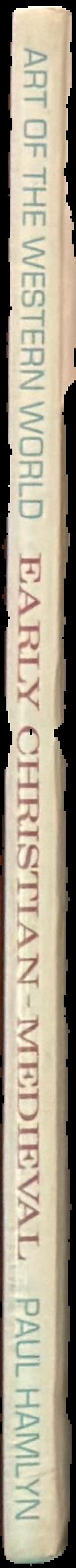 Early Christian to Medieval painting live spine