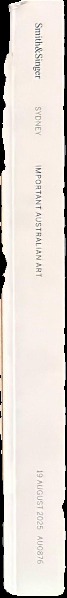 Important Australian art : auction in Sydney, 19 August 2025 live spine