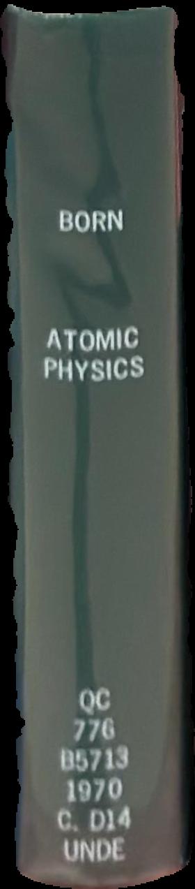 Atomic physics live spine