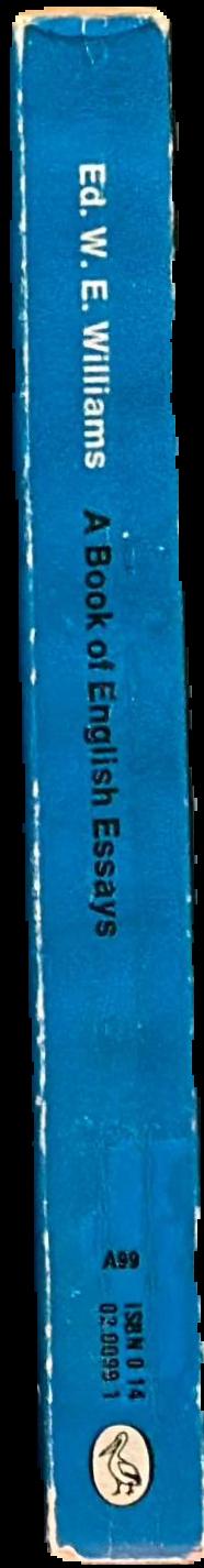 A book of English essays live spine