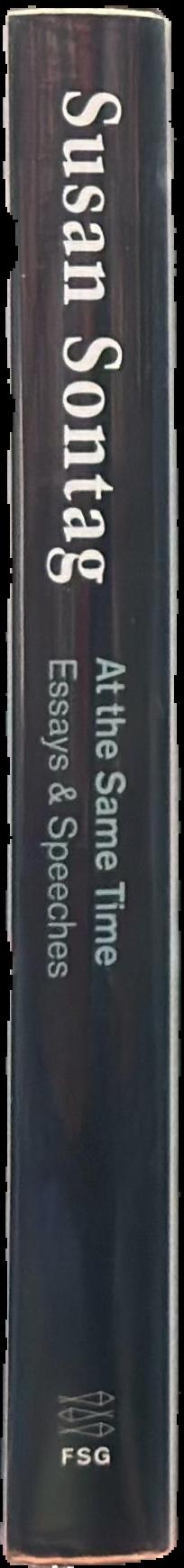 At the same time : essays and speeches live spine