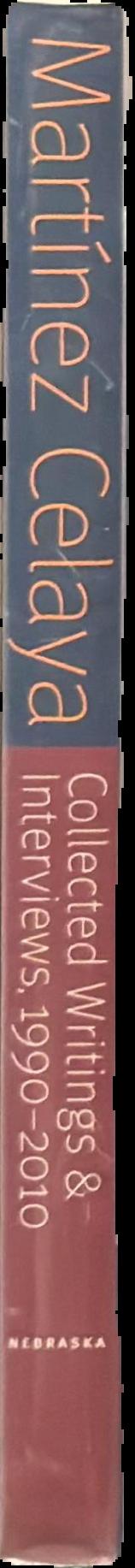 Enrique Martinez Celaya : collected writings and interviews, 1990-2010 live spine