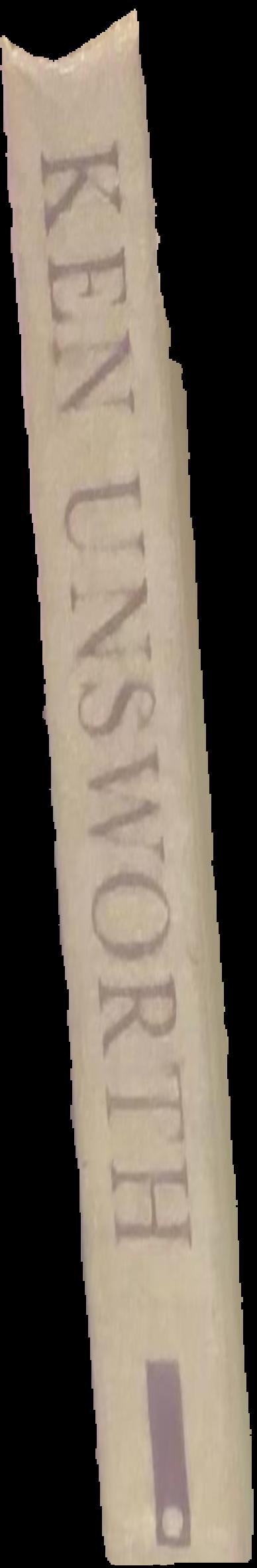 Ken Unsworth live spine