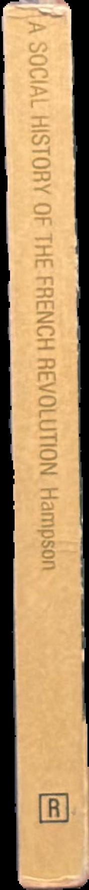 A social history of the French revolution live spine