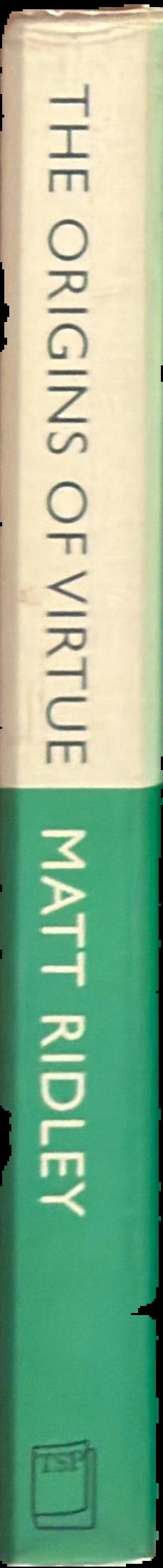 The origins of virtue / Matt Ridley live spine