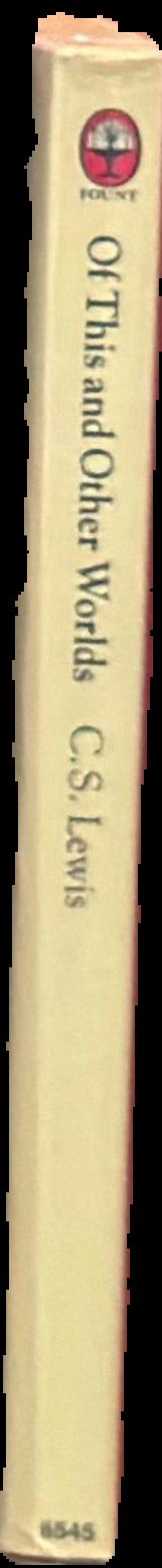 Of this and other worlds live spine