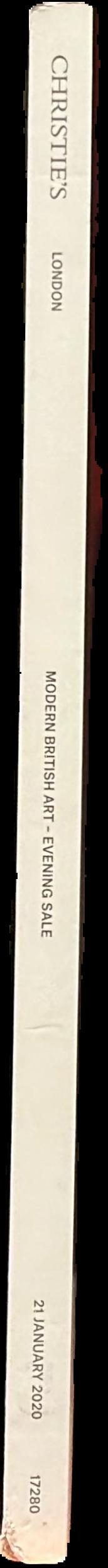 Modern British art : evening sale, Tuesday 21 January 2020 / Christie's live spine