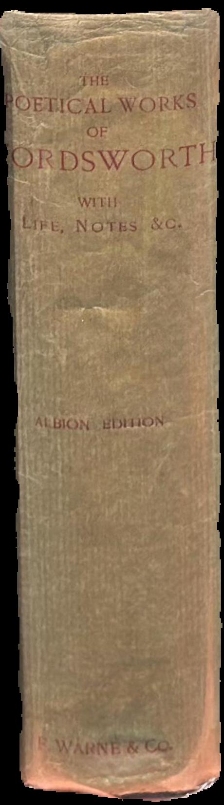 The poetical works of James Thomson live spine