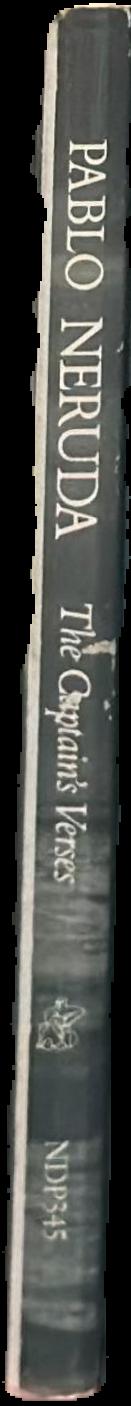 The captain's verses = Los versos del Capitan live spine