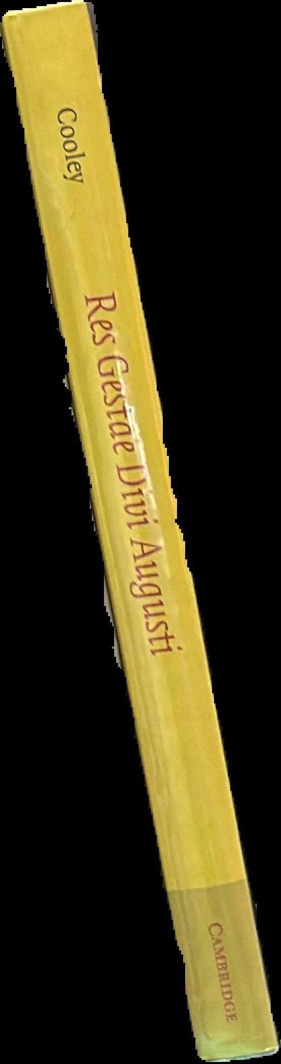 Res Gestae Divi Augusti : text, translation and commentary live spine