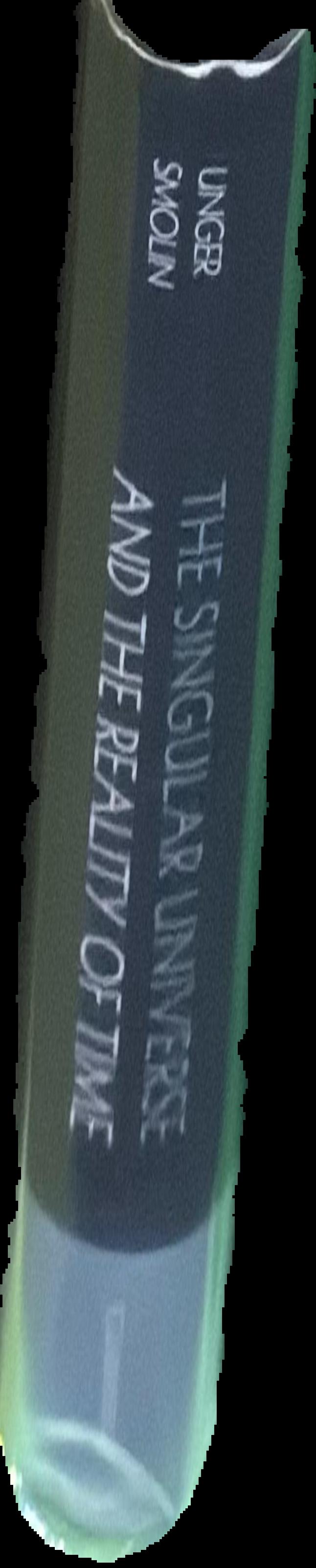The singular universe and the reality of time : a proposal in natural philosophy live spine