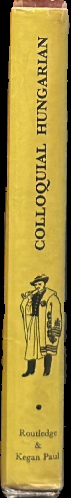 Colloquial Hungarian live spine