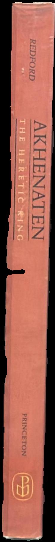Akhenaten : the heretic king live spine