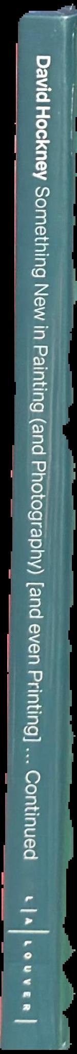 David Hockney : something new in painting (and photography) [and even … continued live spine