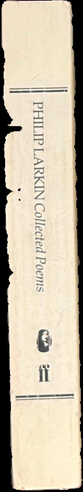 Collected poems live spine