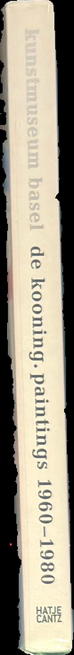 de Kooning : paintings 1960-1980 live spine