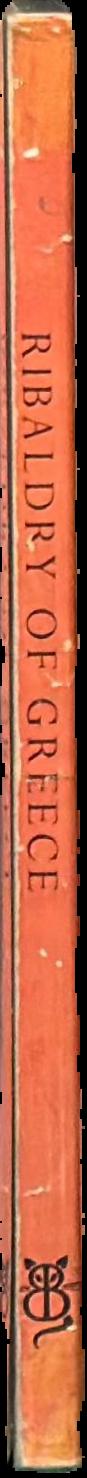 Ribaldry of Greece : an anthology live spine