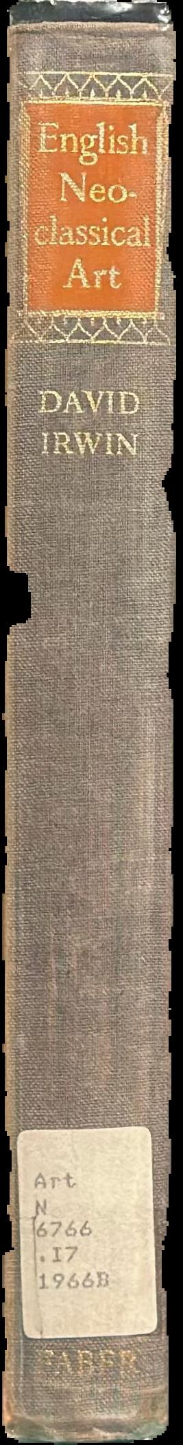 English neoclassical art : studies in inspiration and taste live spine