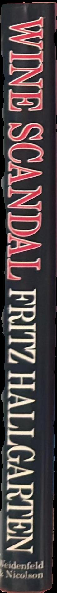Wine scandal / Fritz Hallgarten live spine