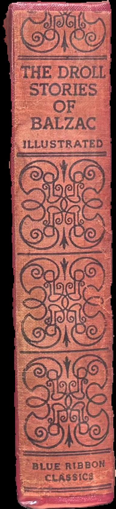 The droll stories of Honoré de Balzac live spine
