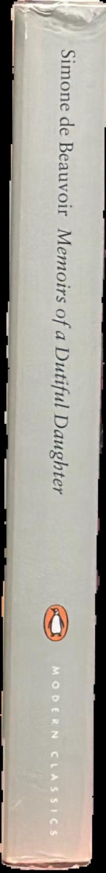 Memoirs of a dutiful daughter live spine