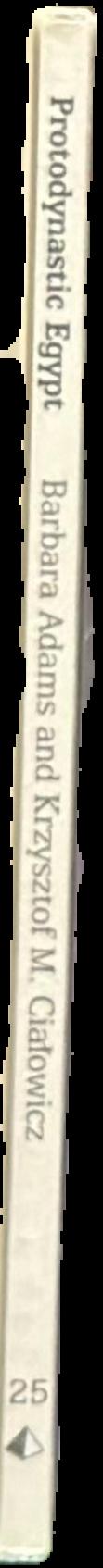 Protodynastic Egypt live spine