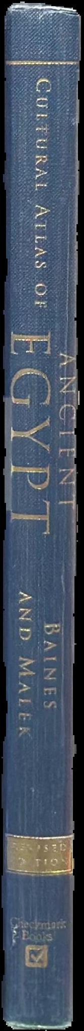 Cultural atlas of ancient Egypt live spine