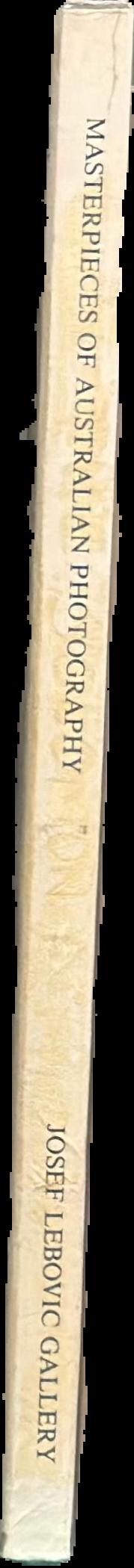 Masterpieces of Australian photography live spine