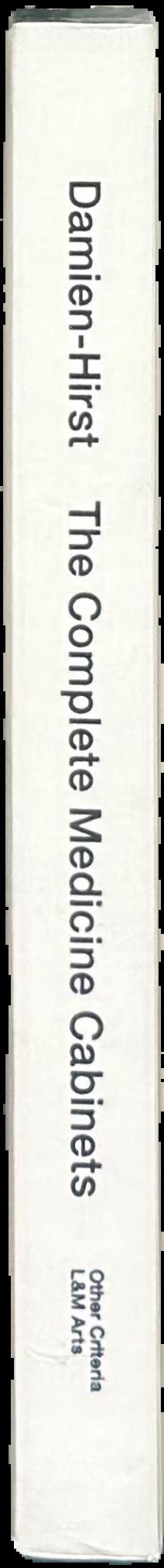 Damien-Hirst : the complete medicine cabinets live spine