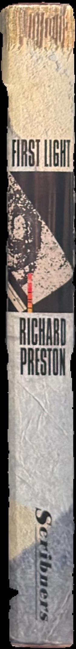 First light : the search for the edge of the universe live spine