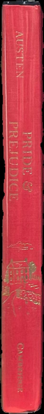 Pride and prejudice live spine