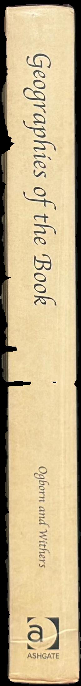 Geographies of the book live spine