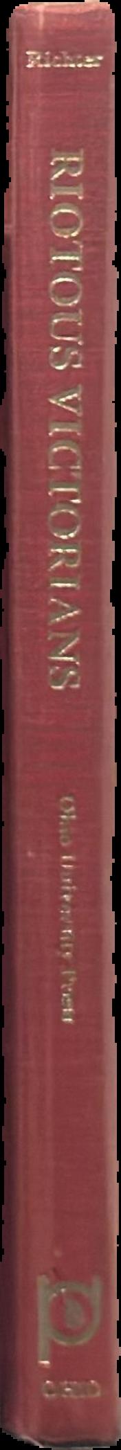 Riotous Victorians live spine