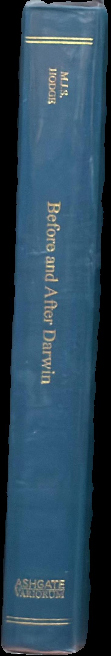 Before and after Darwin : origins, species, cosmogonies, and ontologies live spine