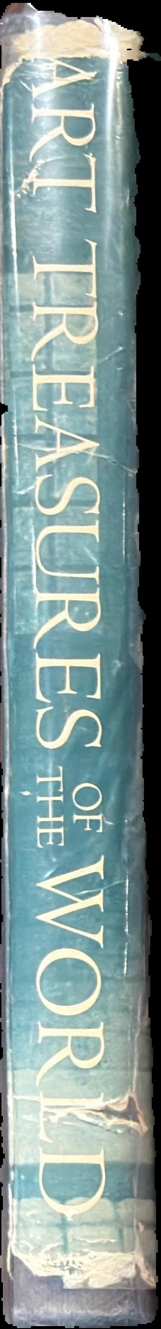 Art Treasures of the world; an illustrated history in colour, with short biographies of artists live spine