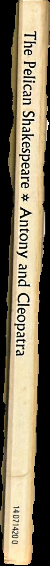 Antony and Cleopatra live spine
