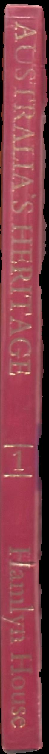 Australia's heritage : the making of a nation : vol. 1. the great south land live spine
