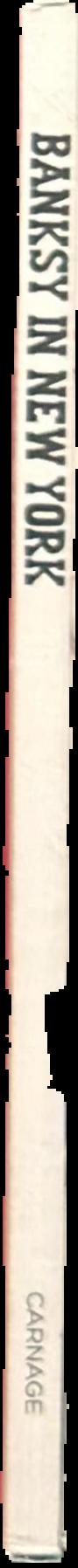 Banksy in New York live spine