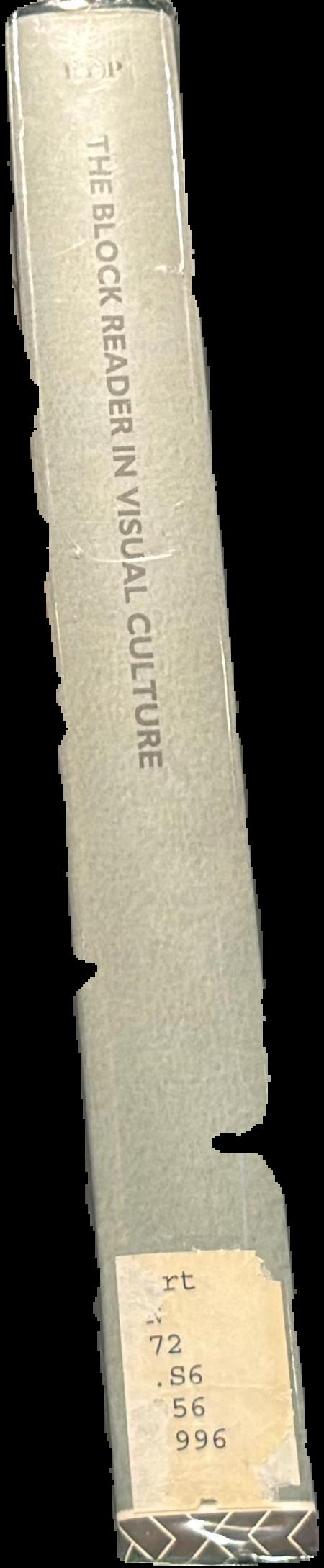 The BLOCK reader in visual culture live spine