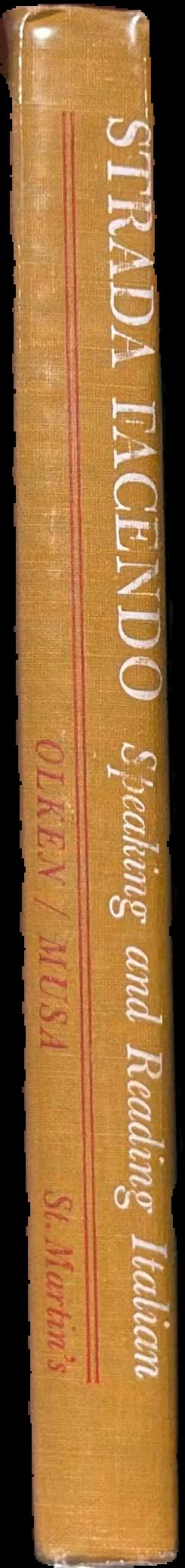 Strada facendo: speaking and reading Italian live spine
