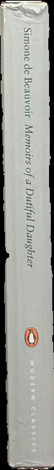 Memoirs of a dutiful daughter live spine