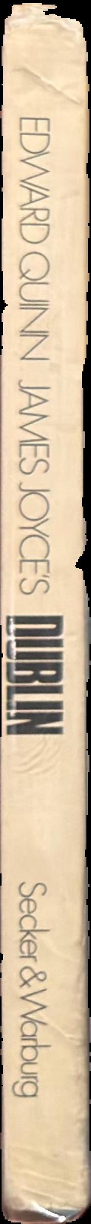 James Joyce's Dublin live spine