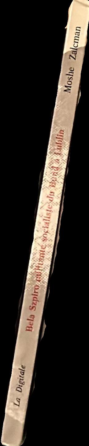 Bela Szpiro : militante socialiste du Bund à Lublin (1890–1944) live spine