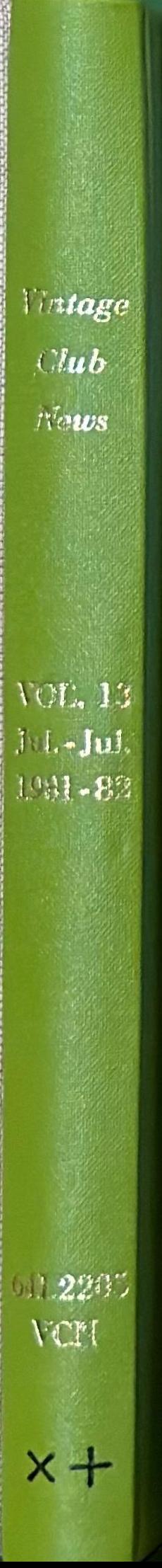 Vintage Club News live spine